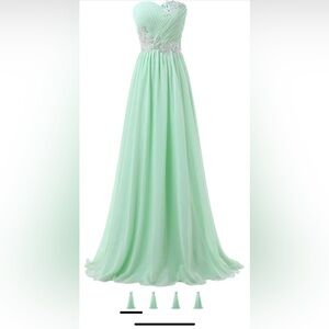 Lace Embroidered Prom Dress Wedding Party Ball Gowns Bridesmaid Dresses